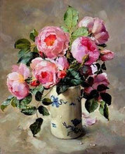 Laden Sie das Bild in den Galerie-Viewer, Malen nach Zahlen für Erwachsene | Blumenstrauß aus Pfingstrosen | Figured'Art