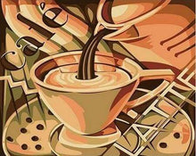 Laden Sie das Bild in den Galerie-Viewer, Malen nach Zahlen für Erwachsene | Milchkaffee | Figured'Art