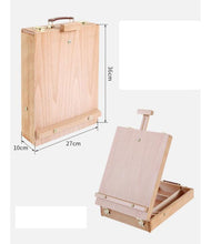 Laden Sie das Bild in den Galerie-Viewer, accessoires | Chevalet de table et valise de rangement pour peinture sur toile et dessin. | autre | FiguredArt