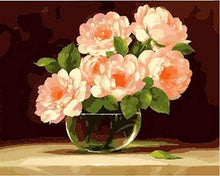 Laden Sie das Bild in den Galerie-Viewer, Malen nach Zahlen für Erwachsene | Fünf Blumen in einer Vase | Figured'Art