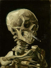 Laden Sie das Bild in den Galerie-Viewer, Malen nach Zahlen für Erwachsene | Rauchender Totenkopf | Figured'Art