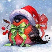 Laden Sie das Bild in den Galerie-Viewer, Diamond Painting, Weihnachtsvogel