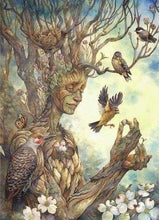 Laden Sie das Bild in den Galerie-Viewer, Diamond Painting, Weiblicher Baum
