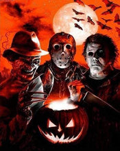 Laden Sie das Bild in den Galerie-Viewer, Diamond Painting, Halloween und 3 Männer