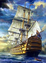Laden Sie das Bild in den Galerie-Viewer, Diamond Painting, Große Galion