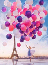 Laden Sie das Bild in den Galerie-Viewer, Diamond Painting, Paris und Ballons