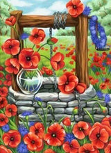 Laden Sie das Bild in den Galerie-Viewer, Diamond Painting, Mohnblumen