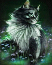 Laden Sie das Bild in den Galerie-Viewer, Diamond Painting, Schöne Katze