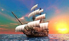 Laden Sie das Bild in den Galerie-Viewer, Diamond Painting, Segelboot Tagesauflug