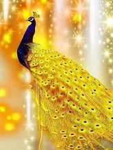 Laden Sie das Bild in den Galerie-Viewer, Diamond Painting, Schimmernder Pfau
