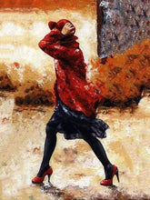 Laden Sie das Bild in den Galerie-Viewer, Malen nach Zahlen für Erwachsene | Frau mit Hut | Figured'Art