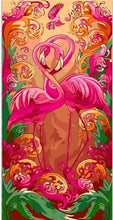 Laden Sie das Bild in den Galerie-Viewer, Malen nach Zahlen für Erwachsene | Flamingopaar | Figured'Art