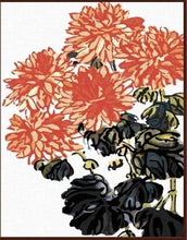 Laden Sie das Bild in den Galerie-Viewer, Malen nach Zahlen für Erwachsene | Blume mit Kontrast | Figured'Art
