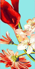 Laden Sie das Bild in den Galerie-Viewer, Malen nach Zahlen Erwachsene Rote Blumen Figured'Art