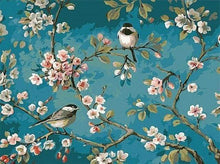 Laden Sie das Bild in den Galerie-Viewer, Malen nach Zahlen für Erwachsene | Blumen und Vögel 2 | Figured'Art