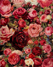 Laden Sie das Bild in den Galerie-Viewer, Malen nach Zahlen für Erwachsene | Romantische Blumen | Figured'Art