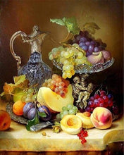 Laden Sie das Bild in den Galerie-Viewer, Malen nach Zahlen für Erwachsene | Obst und Wasserkrug | Figured'Art