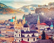 Laden Sie das Bild in den Galerie-Viewer, Malen nach Zahlen für Erwachsene | Die Stadt Salzburg | Figured'Art