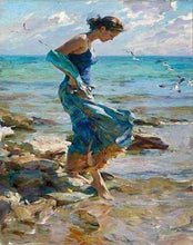 Laden Sie das Bild in den Galerie-Viewer, Malen nach Zahlen für Erwachsene | Schritt ins Wasser | Figured'Art