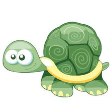 Laden Sie das Bild in den Galerie-Viewer, Malen nach Zahlen für Kinder | Lustige Schildkröte | Figured'Art