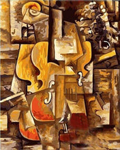 Laden Sie das Bild in den Galerie-Viewer, Malen nach Zahlen für Erwachsene | Picasso Violine und Trauben | Figured'Art