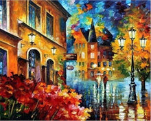 Laden Sie das Bild in den Galerie-Viewer, Malen nach Zahlen für Erwachsene | Spaziergang auf der Strasse | Figured'Art