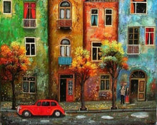 Laden Sie das Bild in den Galerie-Viewer, Malen nach Zahlen für Erwachsene | Straße im Regen | Figured'Art