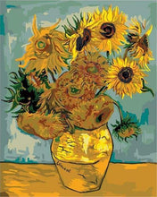Laden Sie das Bild in den Galerie-Viewer, Malen nach Zahlen für Erwachsene | Van Gogh - Sonnenblumen | Figured'Art