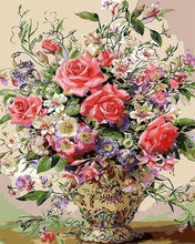Laden Sie das Bild in den Galerie-Viewer, Malen nach Zahlen für Erwachsene | Kostbare Vase | Figured'Art